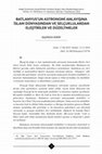 Research paper thumbnail of Batlamyus’Un Astronomi̇ Anlayişina İslam Dünyasindan Ve Selçuklulardan Eleşti̇ri̇ler Ve Düzeltmeler