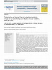 Research paper thumbnail of Tratamiento del pie de Charcot complejo mediante cirugía en un solo tiempo con fijador circular estático. Serie de casos