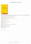 Research paper thumbnail of Sarpi, l’interdit de Venise et la France d’après la correspondance de l’ambassadeur Canaye de Fresne