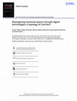 Research paper thumbnail of Reimagining memorial spaces through digital technologies: A typology of CemTech