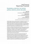 Research paper thumbnail of Escándalos y silencios: Las noticias políticas delante y detrás del poder