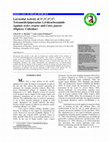 Research paper thumbnail of Larvicidal activity of N1,n1,n4,n4-tetramethylpiperazine-1,4-dicarboxamide against Aedes caspius and Culex pipiens (Diptera: Culicidae)