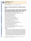 Research paper thumbnail of Mediators of antiretroviral adherence: A multisite international study