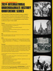 Research paper thumbnail of Call for Proposals - INTERNATIONAL UNDERGRADUATE HISTORY CONFERENCE SERIES