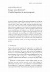 Research paper thumbnail of Lingue senza frontiere? Confini linguistici in storie migranti