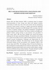 Research paper thumbnail of Belt and Road Initiative