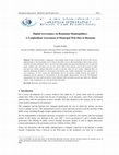 Research paper thumbnail of Digital Governance (In Romanian Municipalities) and its Relation with the IT Education. A Longitudinal Assessment of Municipal Web Sites in Romania