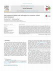 Research paper thumbnail of The evolution of global trade and impacts on countries' carbon trade imbalances