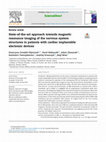 Research paper thumbnail of State-of-the-art approach towards magnetic resonance imaging of the nervous system structures in patients with cardiac implantable electronic devices