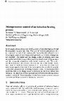 Research paper thumbnail of Microprocessor Control Of An Induction HeatingProcess