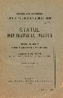 Research paper thumbnail of Statul (Republica) lui Platon. Vol. I [tr. Vasile Bichigean] [1923]