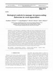 Research paper thumbnail of Biological controls to manage Acropora-eating flatworms in coral aquaculture