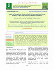 Research paper thumbnail of Growth, Lodging and Yield of Transplanted Rice (Oryza sativa L.) under Kashmir Conditions as Influenced by Nitrogen and Silicon Applications