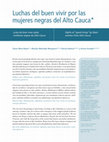 Research paper thumbnail of Luchas del buen vivir por las mujeres negras del Alto Cauca