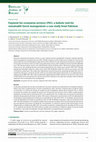 Research paper thumbnail of Payment for ecosystem services (PES): a holistic tool for sustainable forest management-a case study from Pakistan