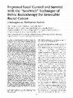 Research paper thumbnail of Improved local control and survival with the “sandwich” technique of pelvic radiotherapy for resectable rectal cancer