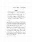 Research paper thumbnail of Technical Aspects of Bio-Defence