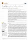 Research paper thumbnail of Effect of Vertical Confinement and Blade Flexibility on Cross-Flow Turbines