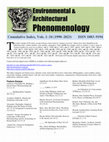 Research paper thumbnail of ENVIRONMENTAL & ARCHITECTURAL PHENOMENOLOGY: Cumulative Index 1990-2023 (Vols 1-34)