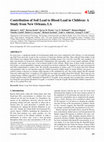 Research paper thumbnail of Contribution of Soil Lead to Blood Lead in Children: A Study from New Orleans, LA