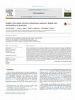 Research paper thumbnail of Insights into reptile dermal contaminant exposure: Reptile skin permeability to pesticides