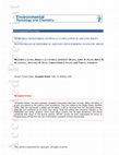 Research paper thumbnail of Temporal monitoring of perfluorooctane sulfonate accumulation in aquatic biota downstream of historical aqueous film forming foam use areas