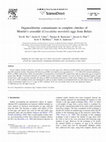 Research paper thumbnail of Organochlorine contaminants in complete clutches of Morelet's crocodile (Crocodylus moreletii) eggs from Belize