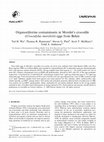 Research paper thumbnail of Organochlorine contaminants in Morelet’s crocodile (Crocodylus moreletii) eggs from Belize