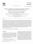 Research paper thumbnail of Uptake, accumulation and depuration of sodium perchlorate and sodium arsenate in zebrafish (Danio rerio)