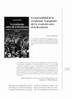 Research paper thumbnail of La inactualidad de la revolución. A propósito de La revolución antes de la Revolución