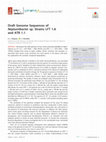 Research paper thumbnail of Draft Genome Sequences of Neptuniibacter sp. Strains LFT 1.8 and ATR 1.1