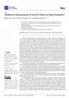 Research paper thumbnail of Additively Manufactured Ti-6Al-4V: Effects of Heat-Treatment