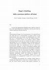 Research paper thumbnail of Hegel e Schelling: dalla «coscienza infelice» all'estasi