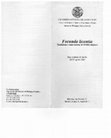 Research paper thumbnail of Fecunda licentia. Tradizione e innovazione in Ovidio elegiaco, Milano, Università Cattolica del Sacro Cuore, 16-17 aprile 2002