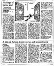 Research paper thumbnail of David B. Ruderman, “Review of ‘Farewell Espana: The World of the Sephardim Remembered’, by Howard M. Sachar,” Washington Post Book World (11 December 1994): 4