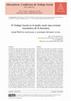 Research paper thumbnail of El Trabajo Social en el medio rural: una revisión sistemática de la literatura. Social Work in rural areas: a systematic literature review