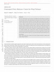 Research paper thumbnail of Constrained power reference control for wind turbines