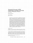 Research paper thumbnail of Organizational Invention and Elite Transformation: The Birth of Partnership Systems in Renaissance Florence