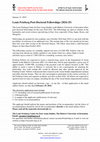 Research paper thumbnail of Call for Applications Frieberg Post Doc Fellowships 2024-2025