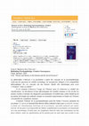 Research paper thumbnail of CR de : Ivana S. Marková, Eric Chen (ed.), Rethinking Psychopathology: Creative Convergences, Cham, Springer, 2020 Coll. “Theory and History in the Human and the Social Sciences”