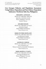 Research paper thumbnail of Live Grouper Fisheries and Population Assessment Using Fishery-Dependent and Non-Fishery-Dependent Indicators: Northwest Sulu Sea, Philippines