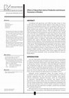 Research paper thumbnail of Effects of Glycyrrhizic Acid on Productive and Immune Parameters of Broilers