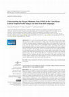 Research paper thumbnail of Characterizing the Oxygen Minimum Zone (OMZ) in the Costa Rican Eastern Tropical Pacific using in situ data from field campaigns