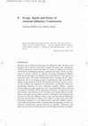 Research paper thumbnail of Scope, depth and limits of external influence: Conclusions