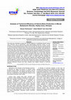 Research paper thumbnail of Analysis of Technical Efficiency of Haricot Bean Production in Misrak Badawacho Woreda, Hadiya Zone, Ethiopia