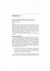 Research paper thumbnail of "Social Media, Politics and Society." PHAVISMINDA Journal Volume 14 (2015): 13-21.