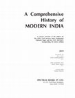 Research paper thumbnail of A Comprehensive History of MODERN INDIA A concise overview of the subject for the UPSC Civil Services Main Examination Optional Paper and for UGC NET/SLET, incorporating the latest syllabus 2019