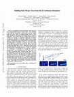 Research paper thumbnail of Building Halo Merger Trees from the Q Continuum Simulation