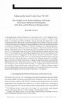 Research paper thumbnail of Hensel, B., 2021, Edom in the Jacob Cycle (Gen *25–35): New Insights on Its Positive Relations with Israel, the Literary-Historical Development of Its Role, and Its Historical Background(s). In: Hensel, B. (ed.), The History of the Jacob Cycle, Mohr Siebeck, 57-133.