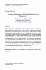 Research paper thumbnail of "Structural Injustice and Peace Building in the Bangsamoro." SES Journal of Applied Philosophy Special Issue (2024): 37-51.